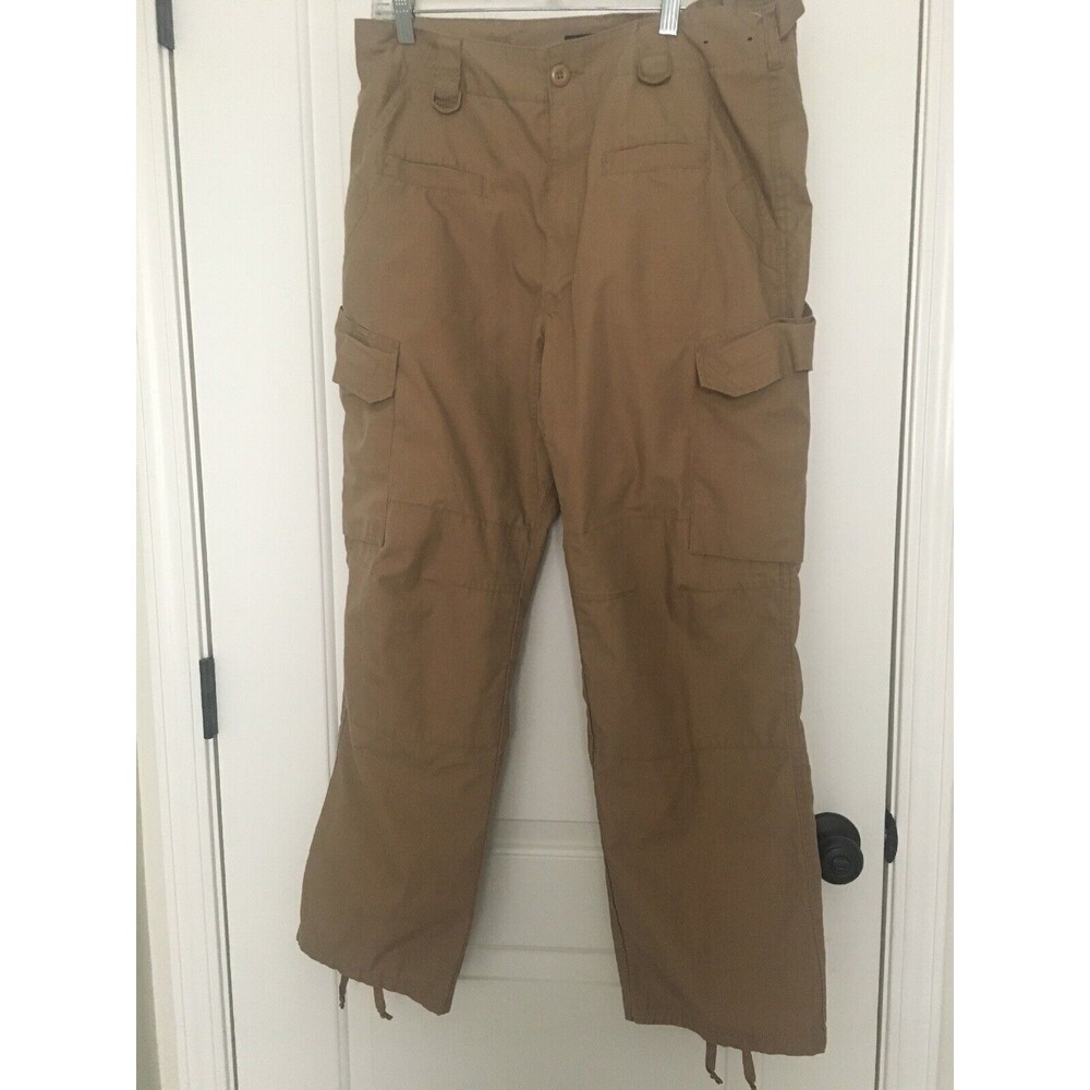LA Police Gear Men's Pants Tactical Cargo Basic Operator Size 34 Brown